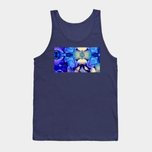 Blue Hydrangea Strangea Tank Top